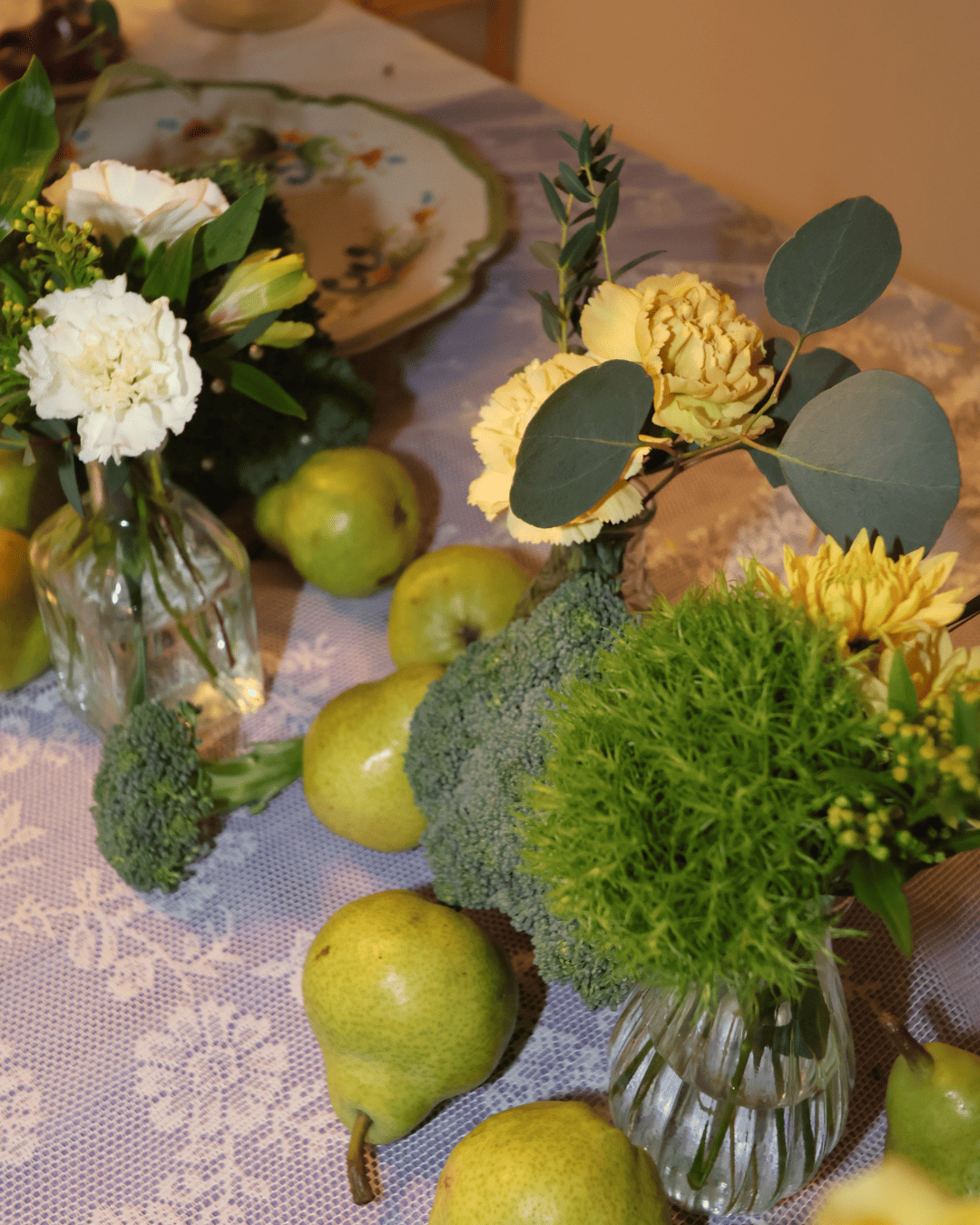 Farm-to-aisle wedding decor