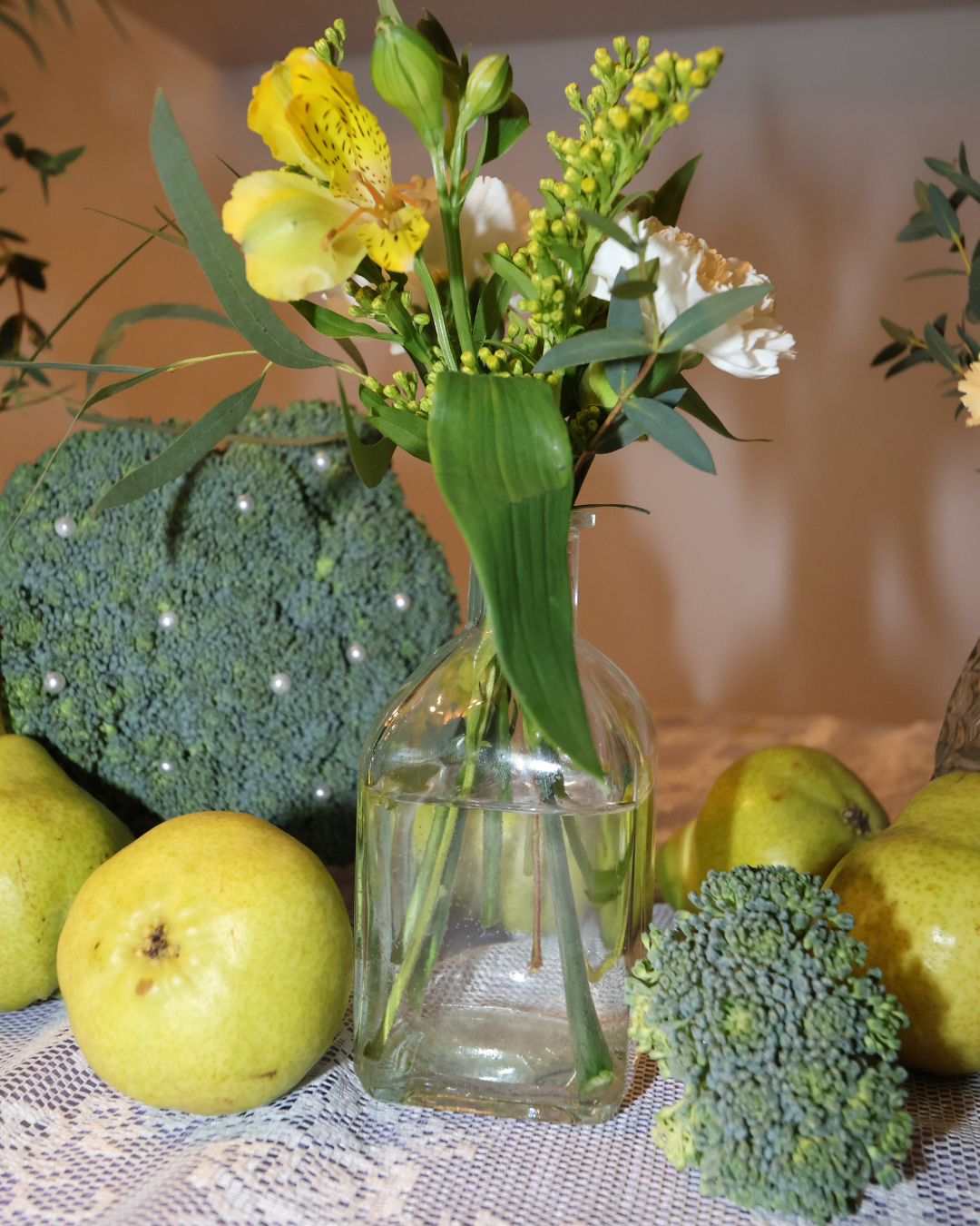 Fruits and Vegtables Wedding Table Centerpiece