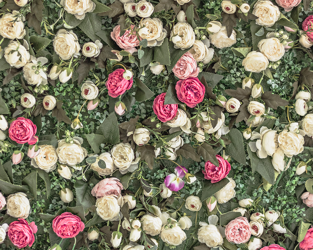 Floral photo backdrops