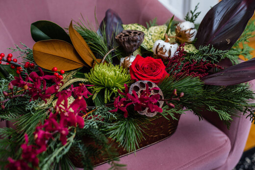 Christmas Flower Arrangements