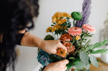 Small Vased Bouquets